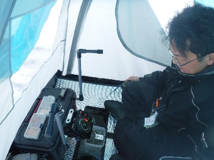 Topics 松本市美鈴湖釣り情報 わかさぎ へら鮒 ウテナ荘 ２０１８年２月３日 土 美鈴湖釣果情報